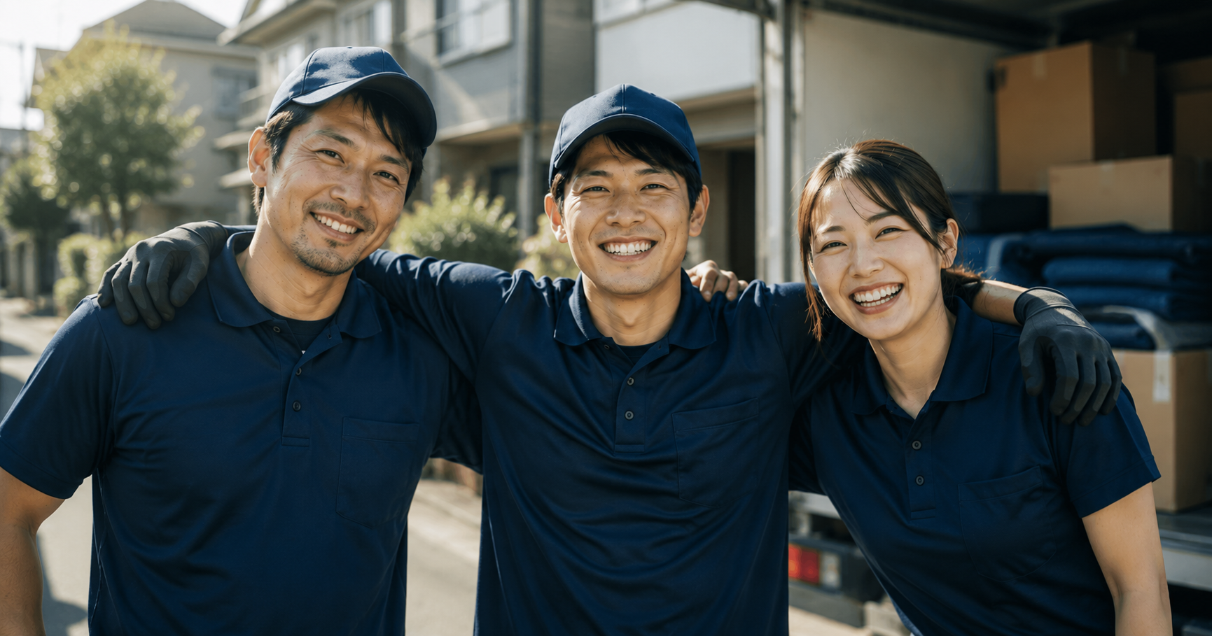 Winforceで働くスタッフ3名